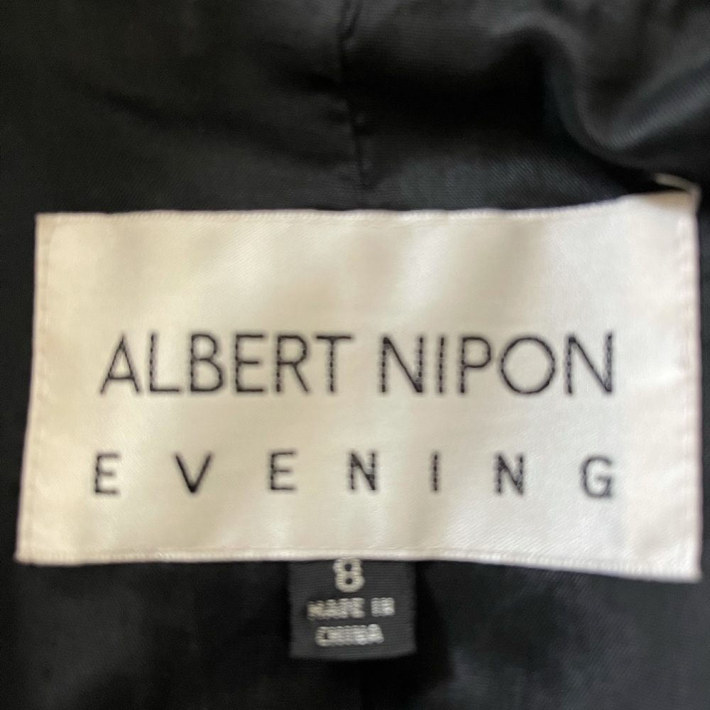 Vintage Albert Nipon Evening 3 Pc Tuxedo Suit - image 5